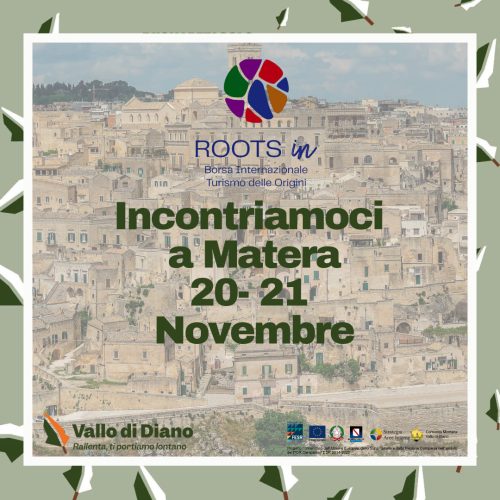 Il Vallo di Diano presente a “Roots In” a Matera